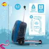 Flyte Midi 18 Inch Stormy the Shark Scooter Suitcase
