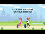 Flyte Midi 18 Inch Luna the Unicorn Scooter Suitcase