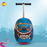 Flyte Midi 18 Inch Stormy the Shark Scooter Suitcase