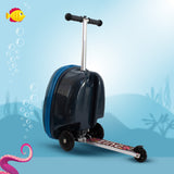 Flyte Midi 18 Inch Stormy the Shark Scooter Suitcase