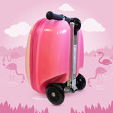 Flyte Midi 18 Inch Fifi the Flamingo Scooter Suitcase