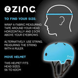 Zinc Move Helmet - Fits Head sizes 50 to 56cm