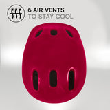 Zinc Children's Bike Helmet - Fits head sizes 52 to 56cm