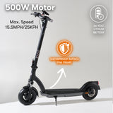Zinc Velocity 2.0 500w Folding Electric Scooter with 10inch Wheels