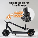 Zinc Velocity 2.0 500w Folding Electric Scooter with 10inch Wheels