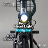Zinc Formula E Venture Electric Seated Scooter
