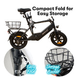 Zinc Formula E Venture Electric Seated Scooter