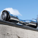 Zinc Megastar Self Balancing Chrome Hoverboard with bluetooth speaker, multi coloured LED lights  and 6.3 Inch wheels