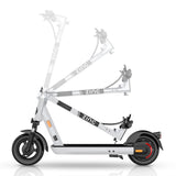 Zinc Velocity Plus 500w Folding Electric Scooter with 10inch Wheels